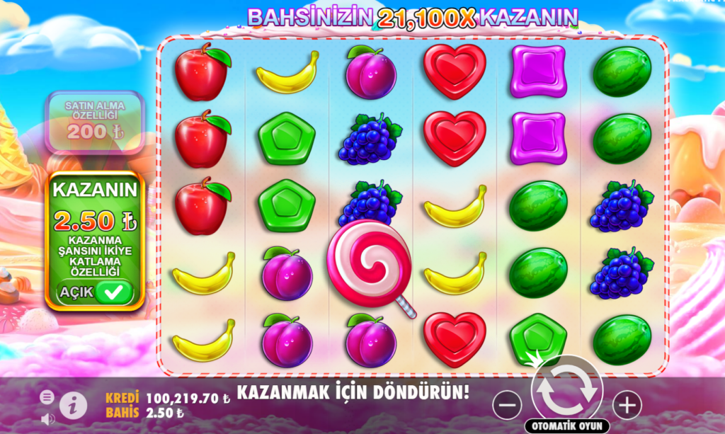 Sweet Bonanza Oyun Sembolleri