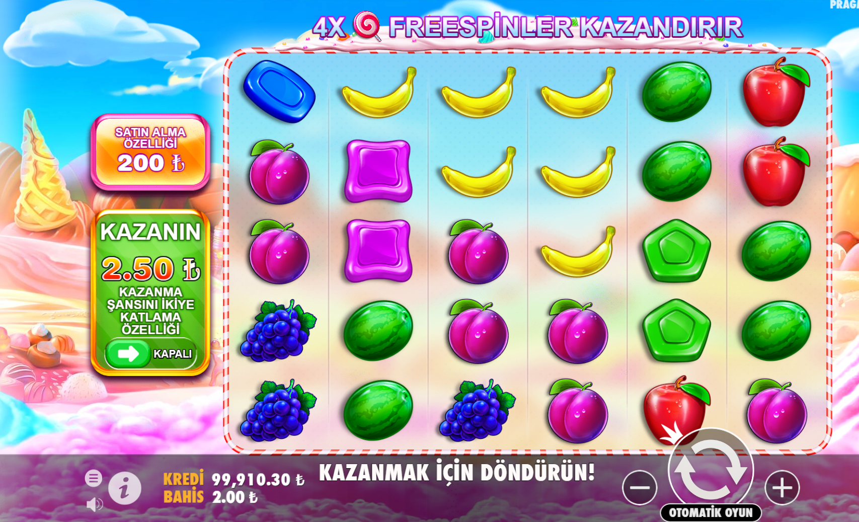 Sweet Bonanza Ne Kadar Yatırılır?