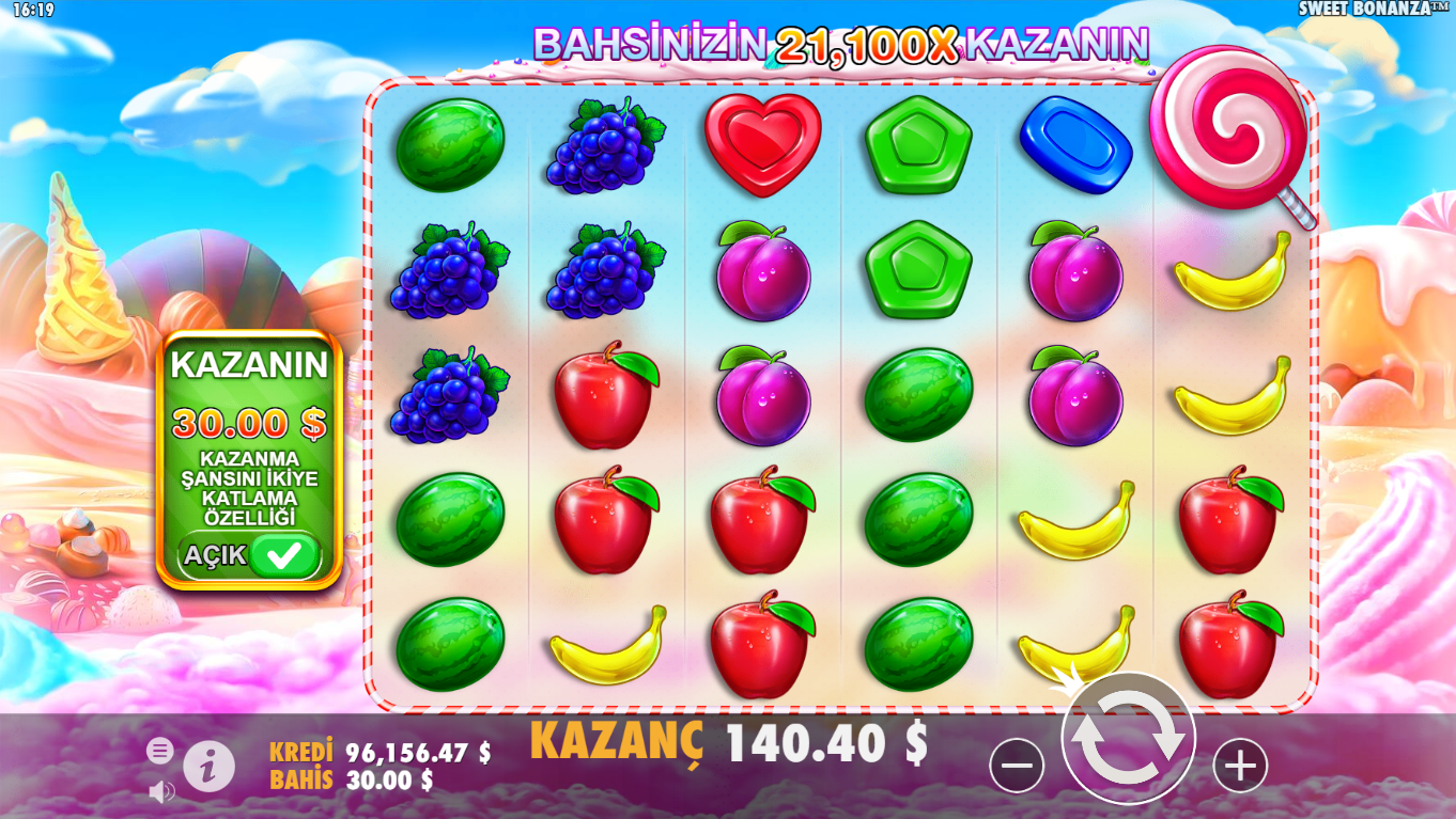 Sweet Bonanza Kayıp Bonusu Nasıl Alınır?