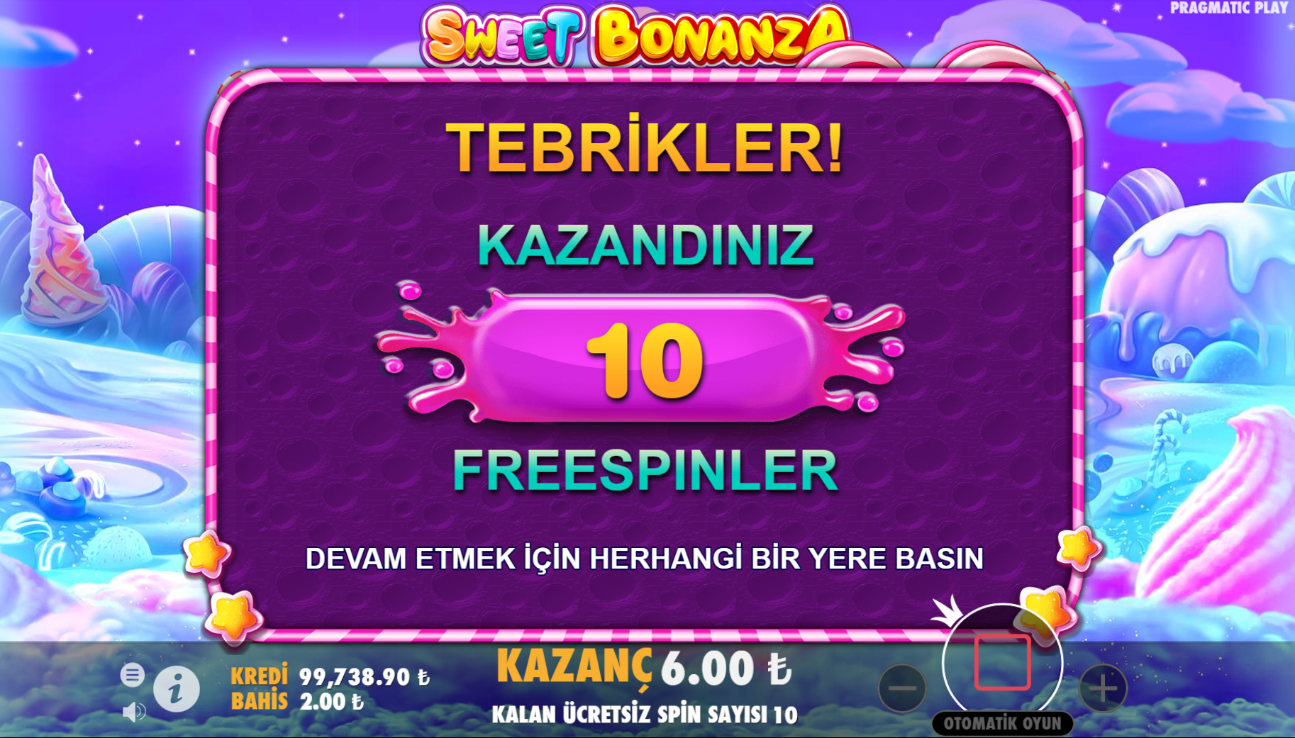 Sweet Bonanza Canlı Destek