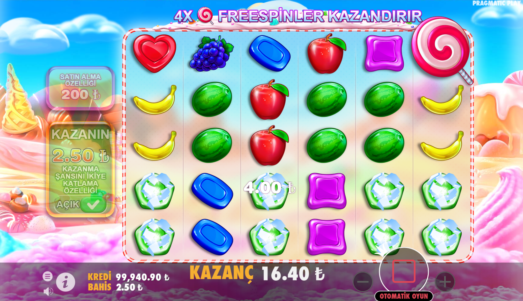 Sweet Bonanza Kredi Nasıl Kullanılır?