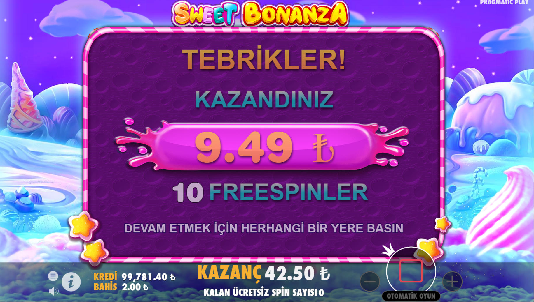 Sweet Bonanza Max Win Ne Kadar?