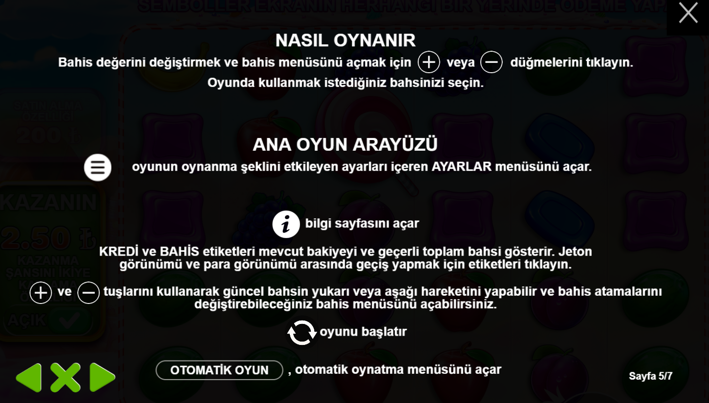 Sweet Bonanza Nasıl Bir Oyun