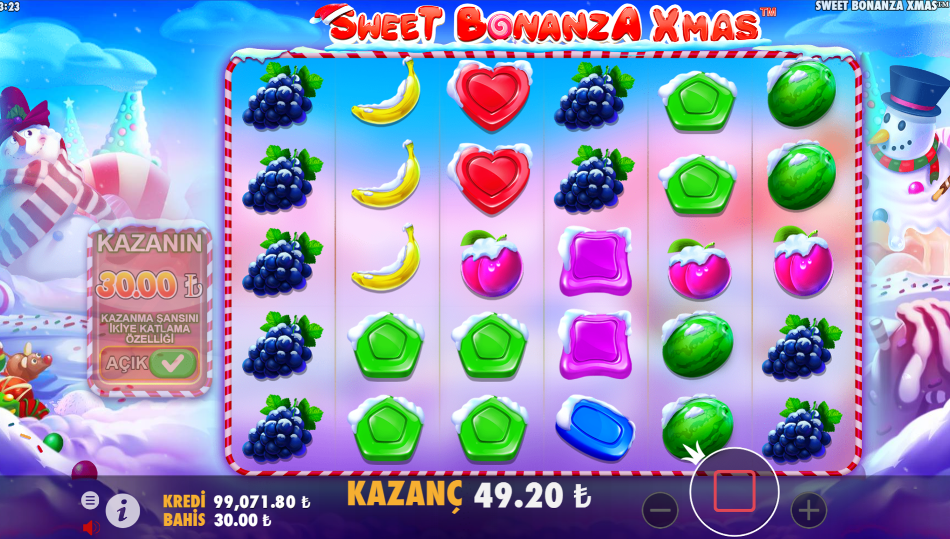Sweet Bonanza Xmas Bahis Çizgileri Nedir?