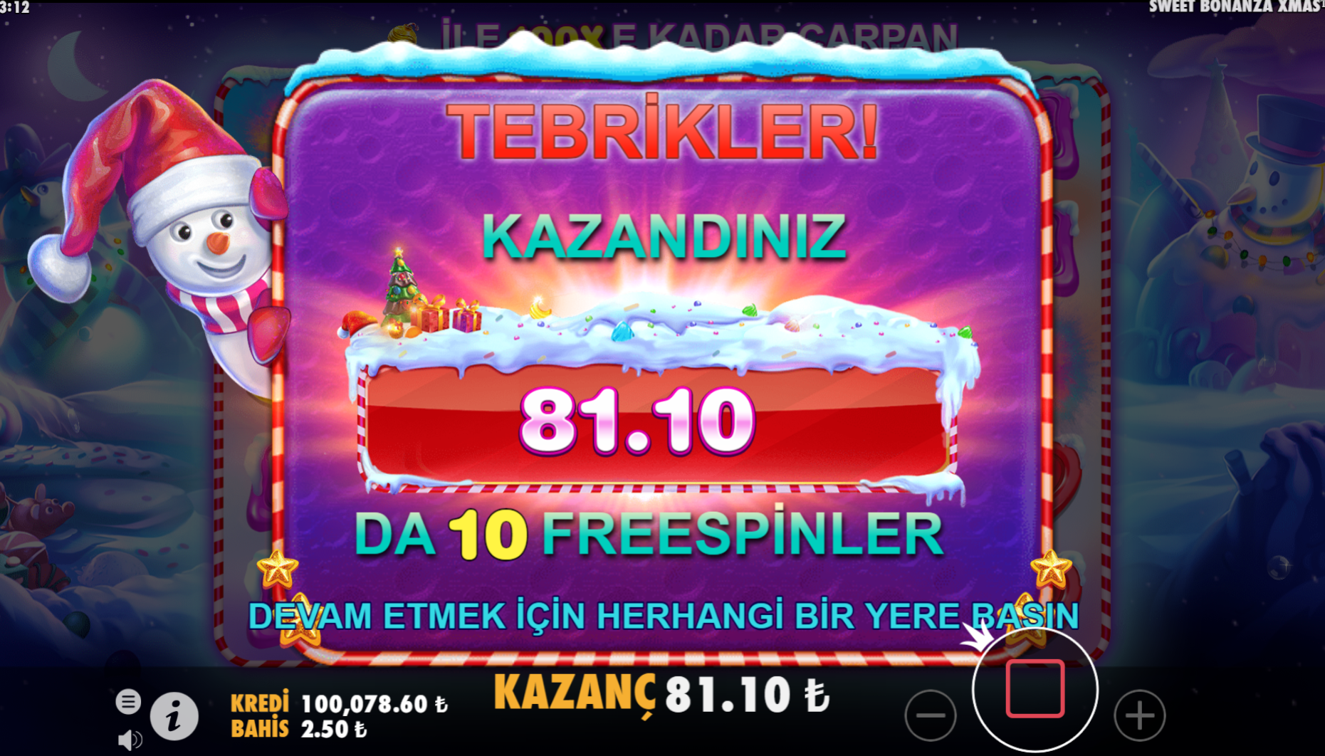 Sweet Bonanza Xmas Taktikleri