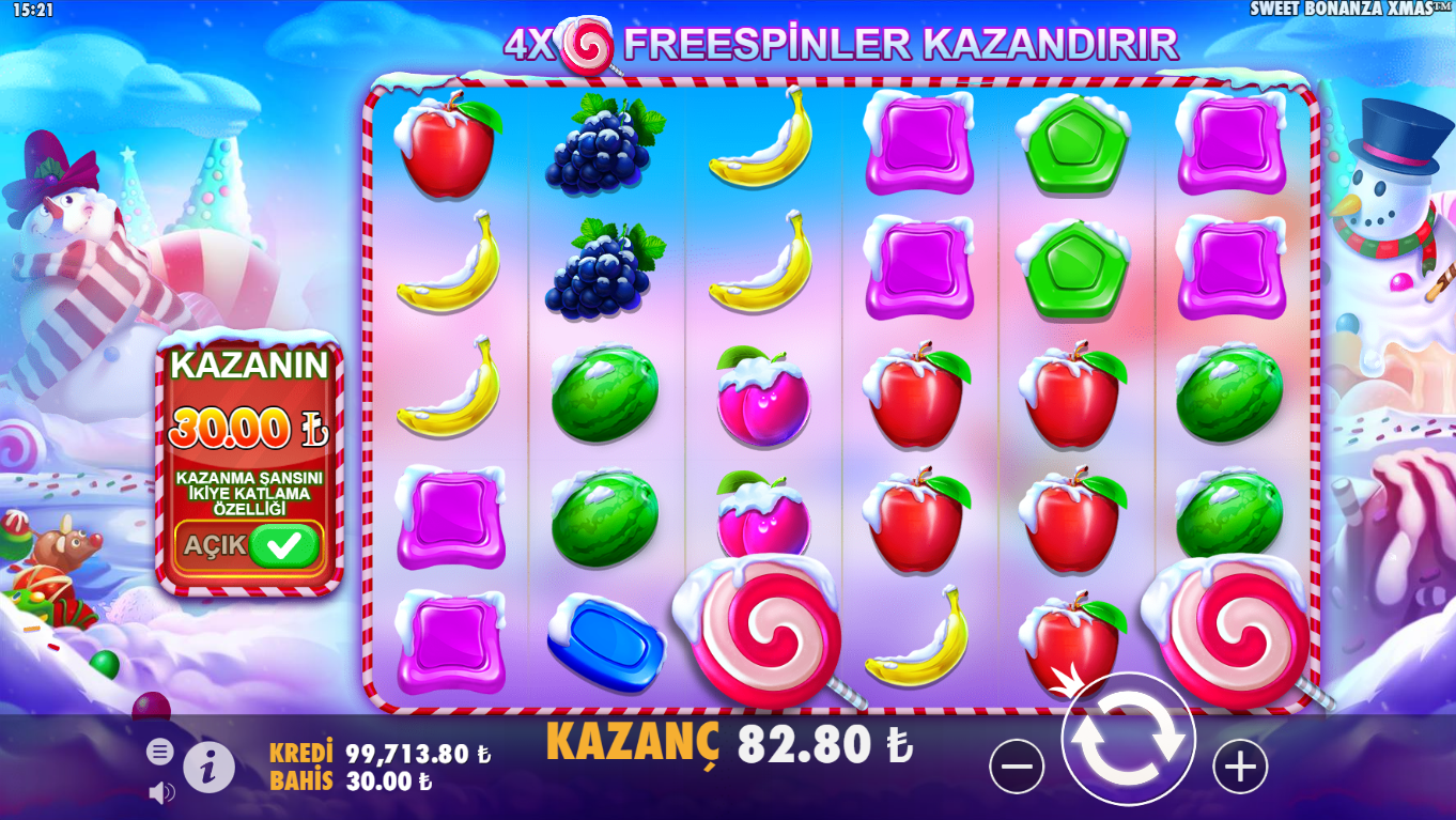 Sweet Bonanza Xmas Çevrim Şartları Nelerdir?