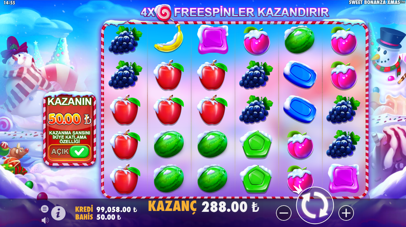 Sweet Bonanza Xmas Free Spin Nedir?