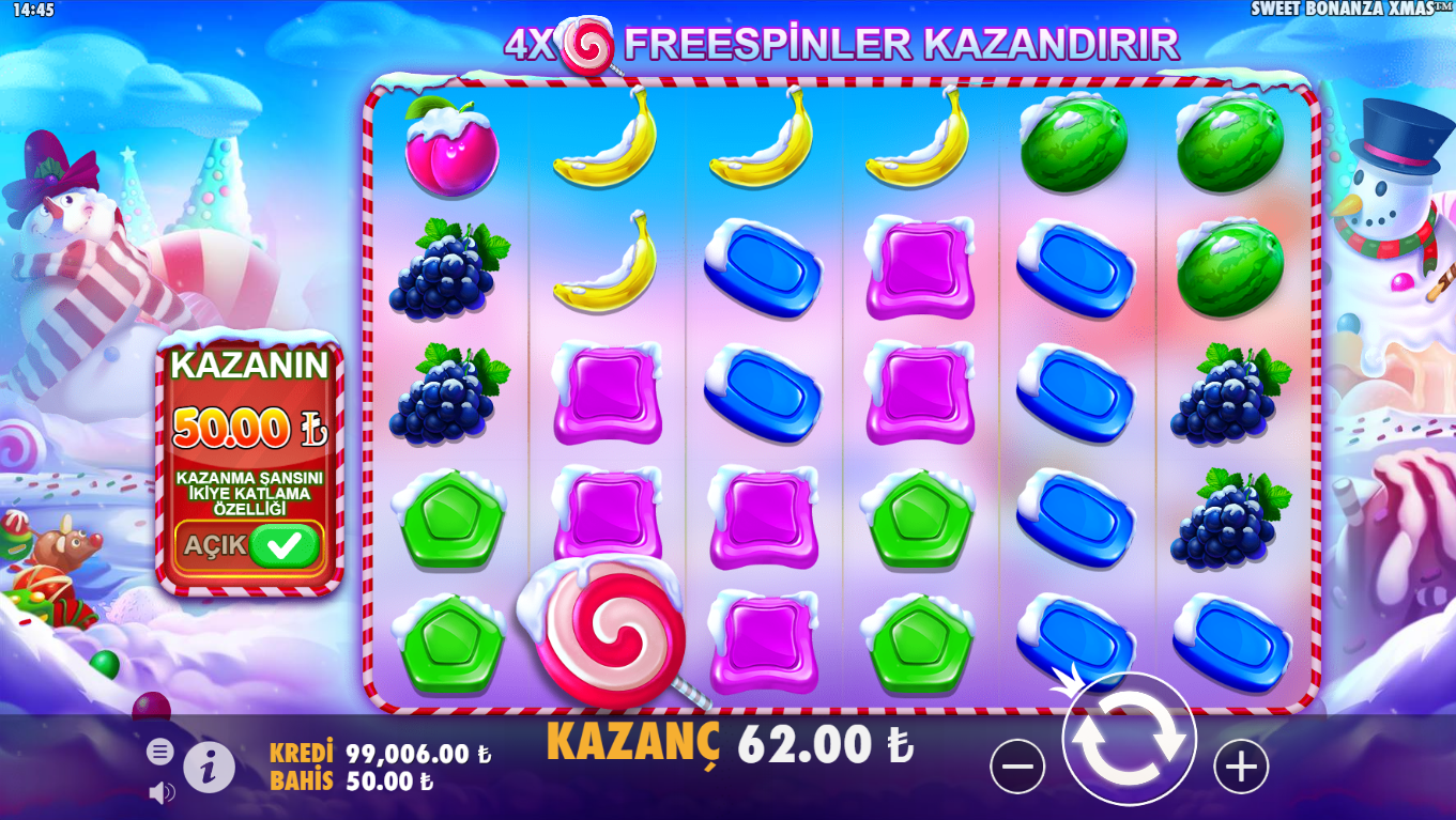 Sweet Bonanza Xmas Hileleri