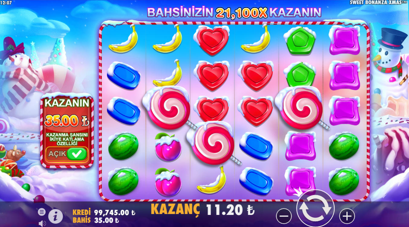 Sweet Bonanza Xmas Mobil Nasıl Oynanır?
