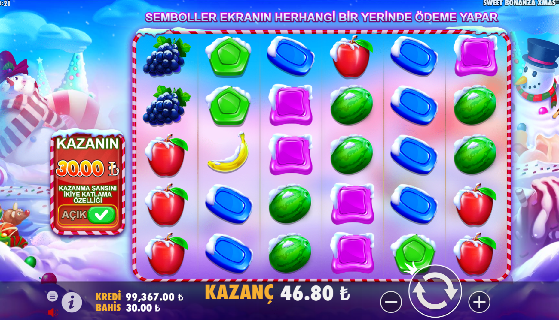 Sweet Bonanza Xmas Para Nasıl Yatırılır?