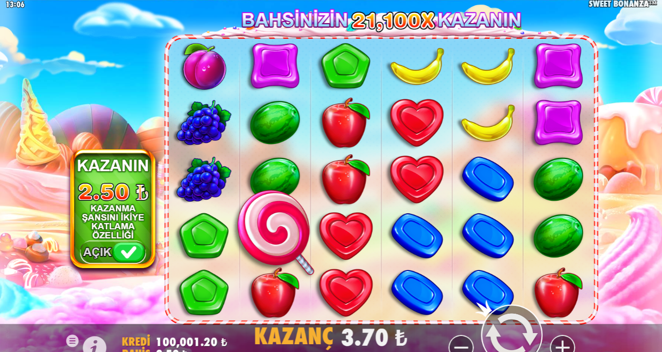 Sweet Bonanza Bonusa Gitme