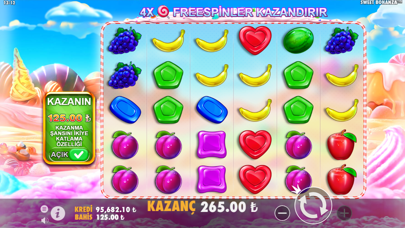 Sweet Bonanza Semboller