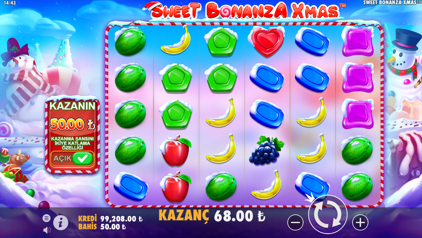 Sweet Bonanza Xmas Girişleri