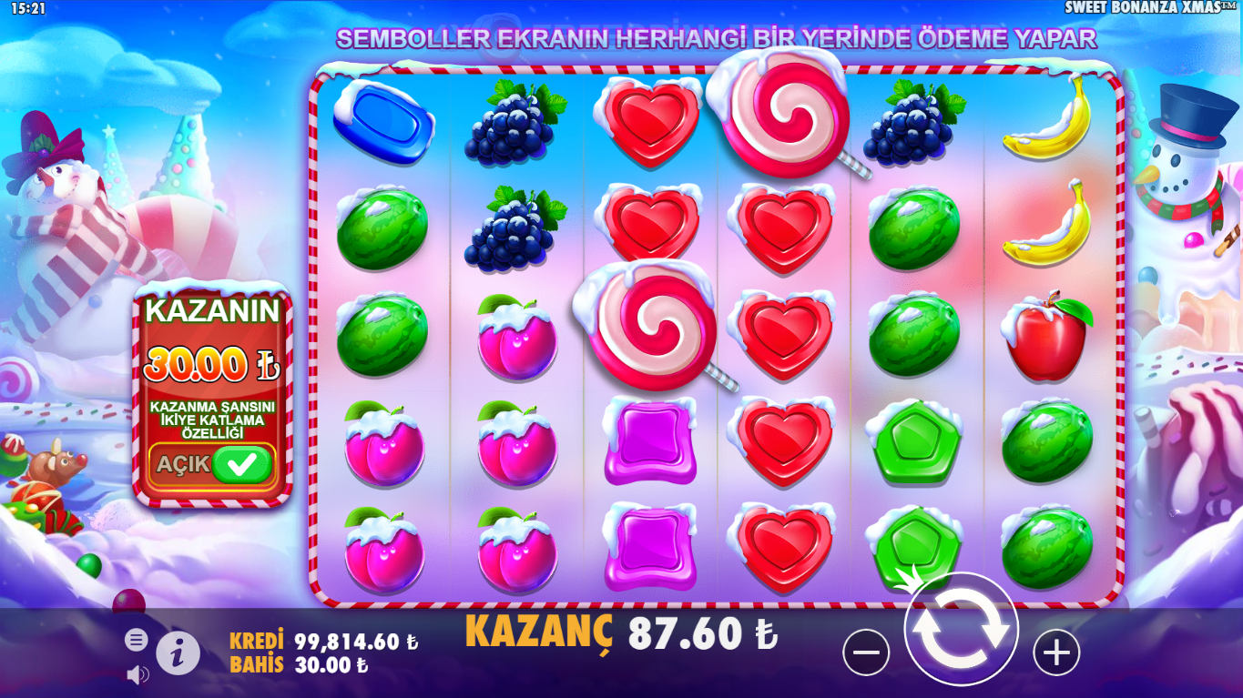 Sweet Bonanza Xmas Minimum Bahis Değeri Kaçtır?