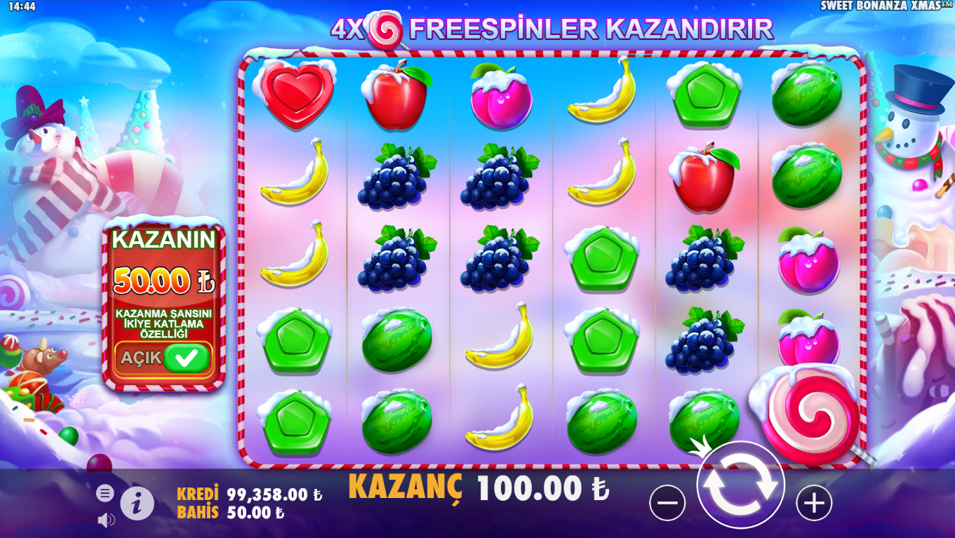 Sweet Bonanza Xmas Şansına Oyna Nedir?