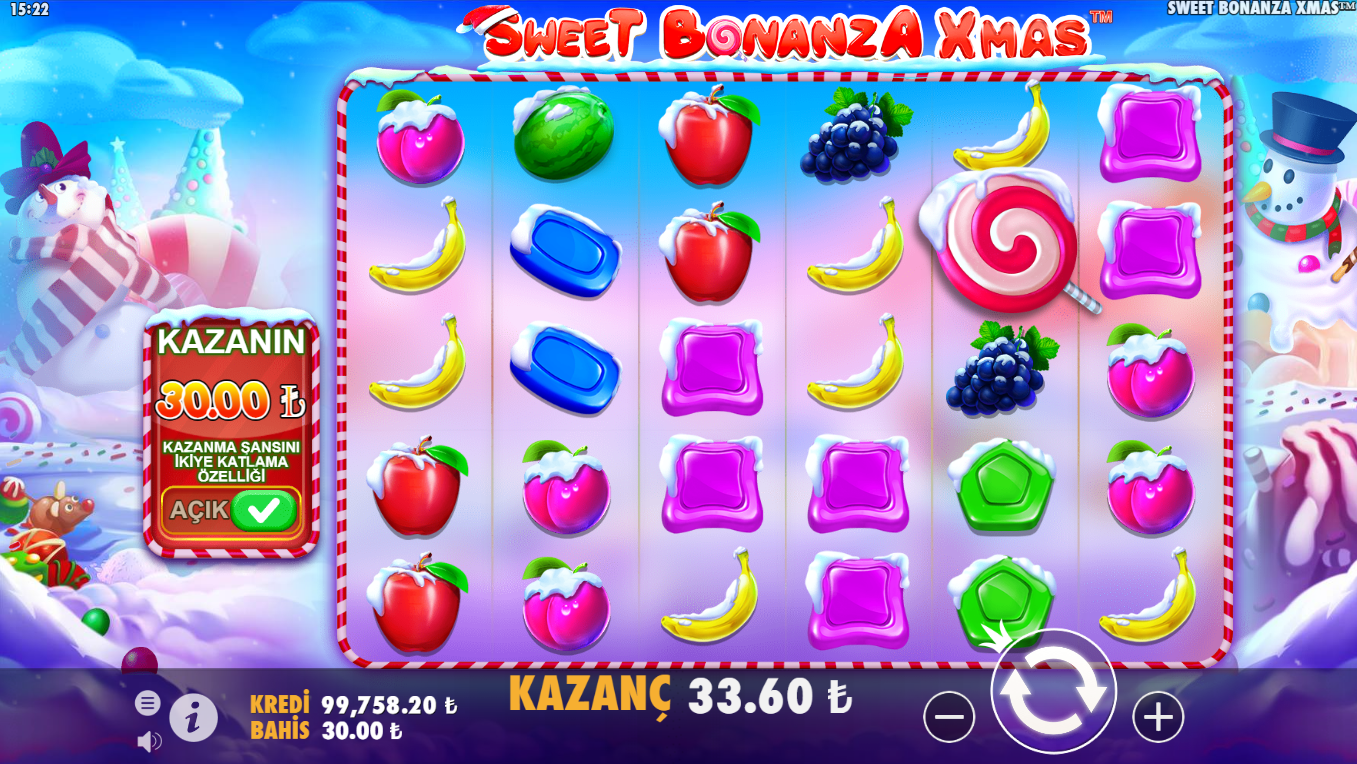 Sweet Bonanza Xmas Ücretsiz Spin Nasıl Kazanılır?