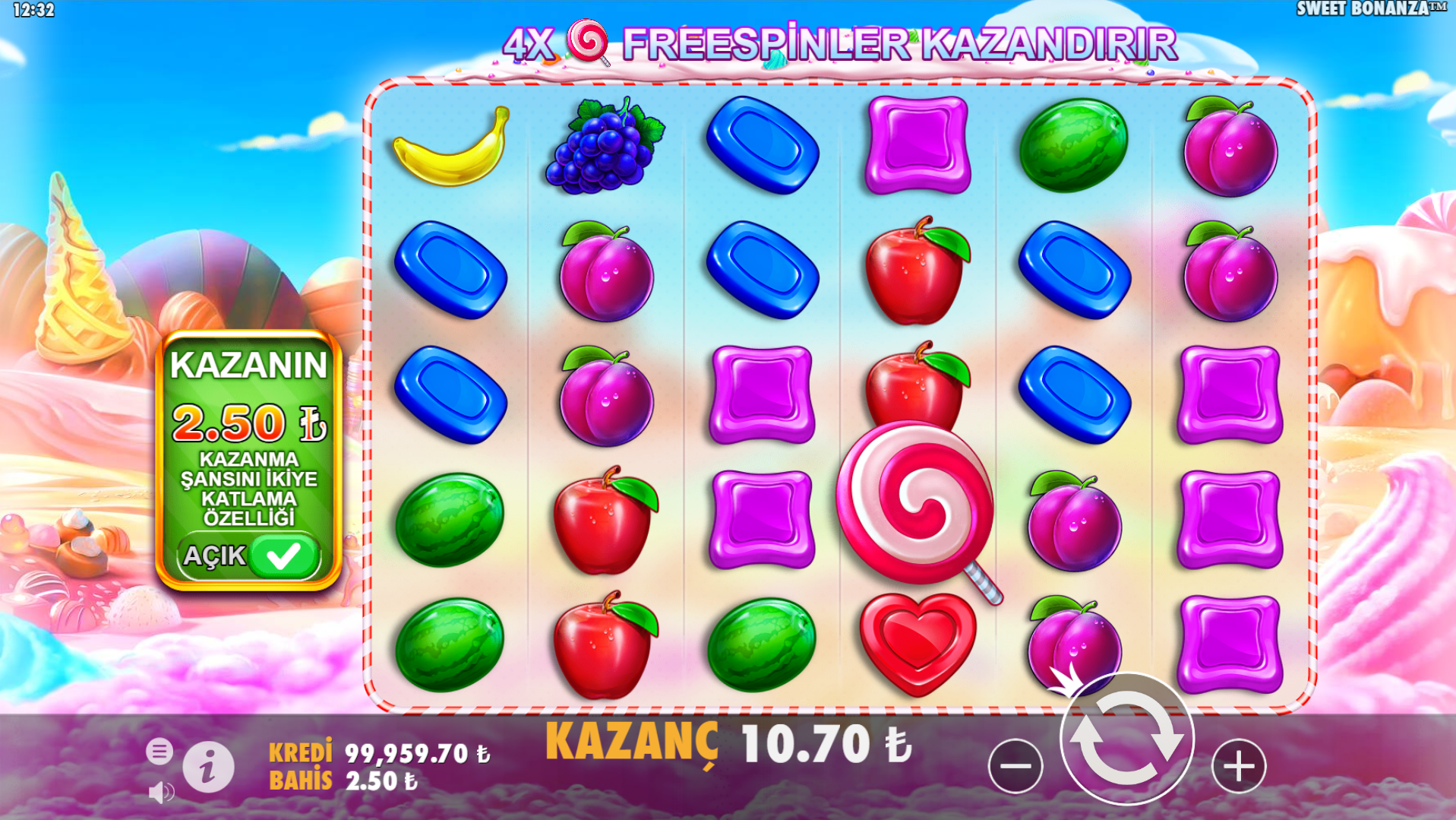 Sweet Bonanza Demo